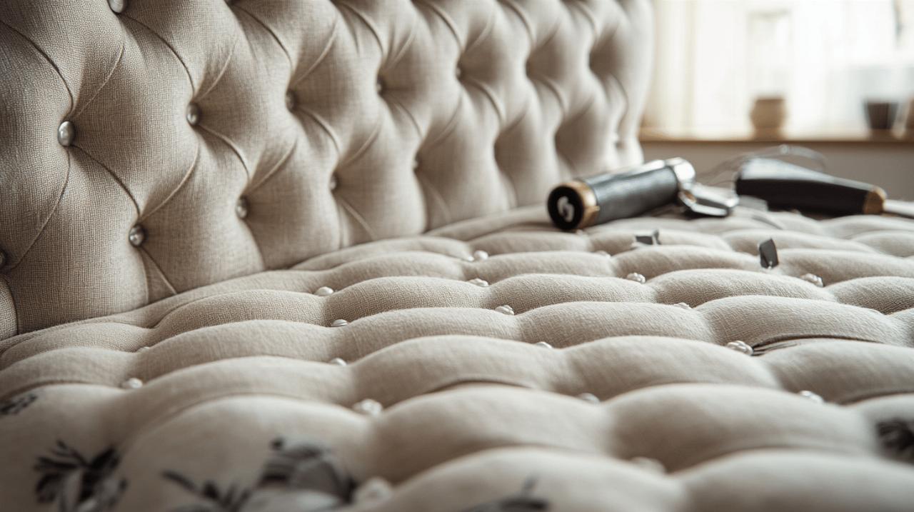 Comment fabriquer une tête de lit capitonnée personnalisée : les secrets d’une finition parfaite