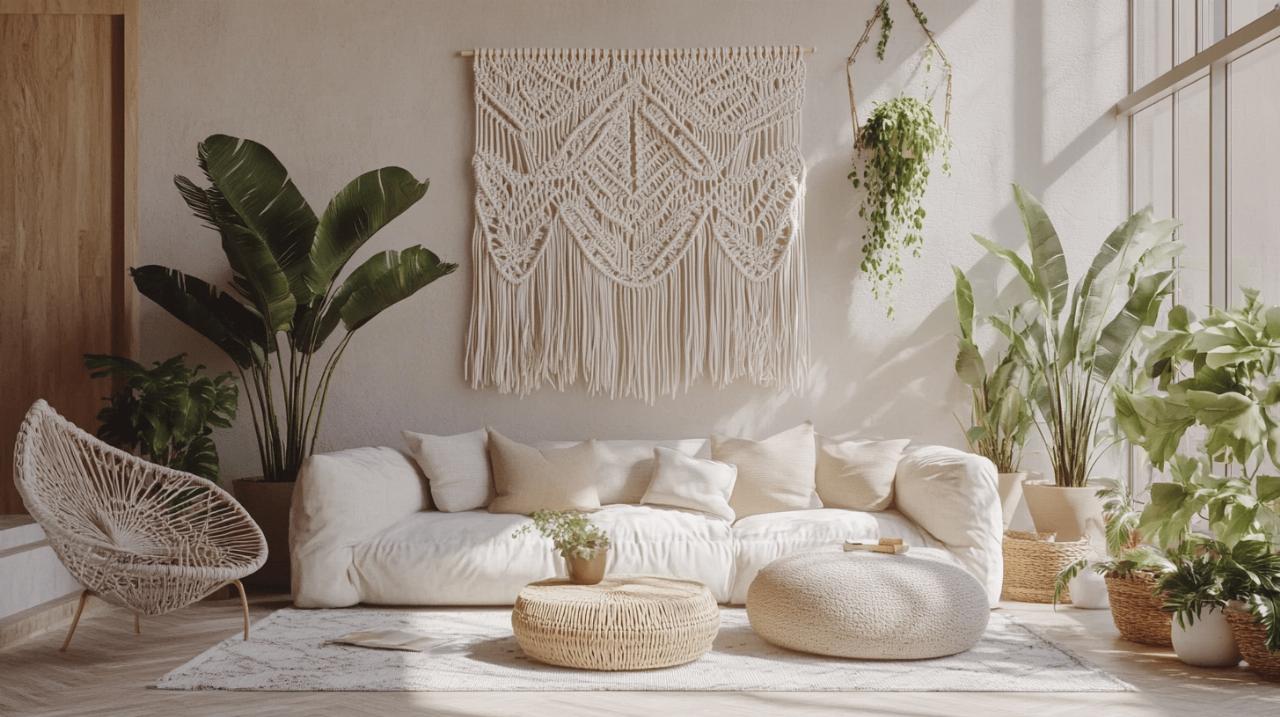 Le guide ultime pour réaliser un grand macramé mural impressionnant