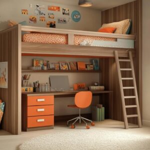 Les points cles pour bien choisir un lit-bureau en mezzanine qui grandira avec votre enfant
