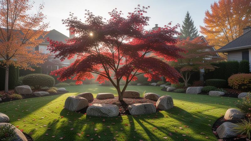 Astuces pour choisir un érable du Japon parfait pour votre jardin
