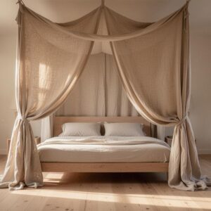 Pourquoi opter pour un ciel de lit en lin certifié Oeko-Tex pour la chambre de bébé